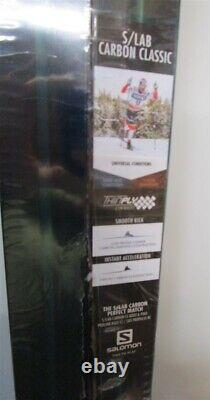 SKIS SALOMON Carbon Classic S Lab 196cm SOFT Cross Country NEW SEALED
