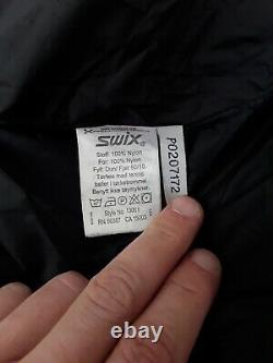 SWIX MEN size XL / XXL DOWN jacket parka cross country snowboard ski biatlon