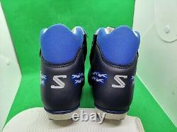 Salomon 4.1 Cross Country Ski Snow Boots Women's Size 9/ 41 Eur 7.5uk SNS Blue