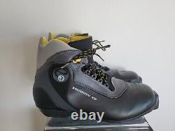 Salomon E3 Nordic Cross Country Ski Boots Men SNS Profil Sz US 10 EUR 44 black