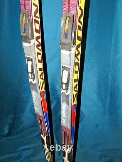 Salomon EQUIPE 9 SKATE cross country skis 186cm with Salomon SKATE Pilot bindings