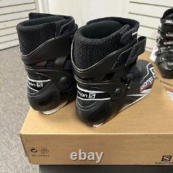 Salomon Equipe Prolink Nordic Ski Boot Set. Size 45 1/3. New. L39132300105