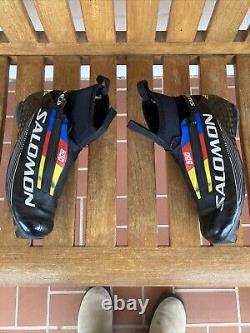 Salomon LAB Carbon 3D Classic Cross Country Ski Boots Size USA 8 EU 41 1/3