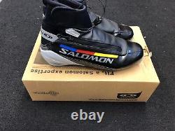 Salomon RC carbon sz 42 2/3, US 9, UK 8.5, Pilot Classic Cross Country Ski Boots