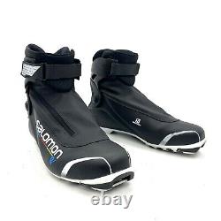 Salomon R Prolink Skate Cross Country Ski Boots Black Men's Size 11