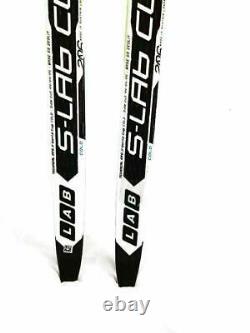 Salomon S-Lab Black/White Size 206cm Cold Classic Cross Country XC Skis
