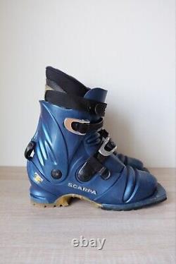 Scarpa Terminator T2 3-Pin 75mm Telemark Ski Boots Men's 9.5 Cross Country