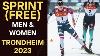 Sprint Free Women U0026 Men Trondheim 2023 World Cup Cross Country Skiing
