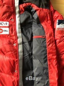 Swix Team Norway Norge cross country skiing down parka jacket US Men M rare