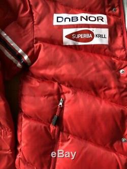 Swix Team Norway Norge cross country skiing down parka jacket US Men M rare