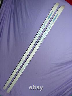 TRAK Rendezvous 190cm XC Cross Country SKIS no wax Salomon SNS Profil Bindings
