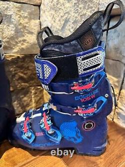 Technica Cochise 105 W DYN AT & Alpine Womens Ski Boots withnew inserts -Size 24.5