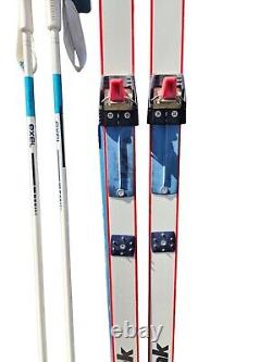 Trak 3.6 Omnitrak Nowax T-1200 190 CM Cross Country Skis with 120 cm ski Poles