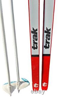 Trak 3.6 Omnitrak Nowax T-1200 190 CM Cross Country Skis with 120 cm ski Poles