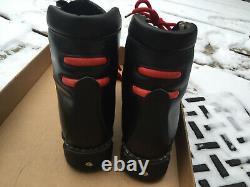 Trak Cross Country Ski Boots 3-Pin Leather Italy Vibram Sole US 11.5 EU 45