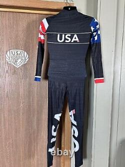 USA Nordic Combined Cross Country One Piece Olympic Race Suit S