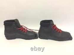 Used Alico Italy Nordic Norm 75mm 11½ M Black Mens Cross Country Ski Boots