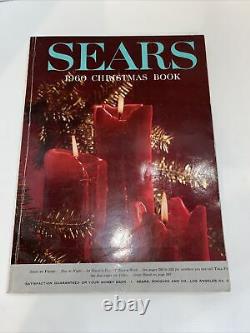 VINTAGE Sears Roebuck Christmas Wish Book Catalog 1960 Toys Fashion Dolls Tools