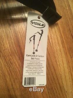 VOILE carbon CamLock2 poles NEW splitboard skiing telemark cross country