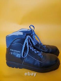 VTG rare Salomon Back Country 4 NNN cross Country Ski Boots Size EU 46