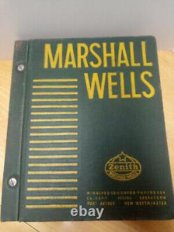 Vintage 1959 Zenith Marshall Wells Catalogue