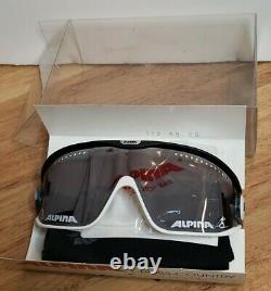 Vintage 1980's Alpina Cross Country Sunglasses Goggle ski skiing Racer S