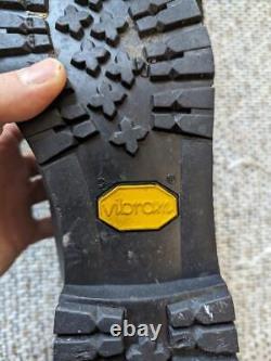 Vintage 3 PIN cross country ASOLO vibram 41 EU boots ITALY telemark 75mm gray