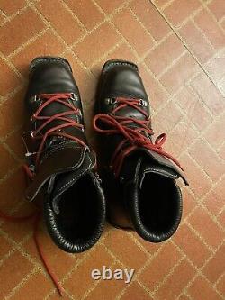 Vintage Fabiano Scarpa NN style (or 75mm) cross country ski boots US 12.5