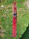 Vintage Fischer Crown Base Cross Country Touring Skis 210 With Salomon Bindings