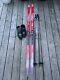Vintage Fischer Crown Base Cross Country Touring Skis/boots/poles