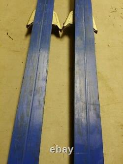 Vintage Franz Kneissl Touring 205 cm Cross Country Skis with Dovre Bindings