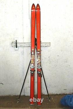 Vintage Gold-Star Ski Model Cross Country Skis Olympic XI 1972