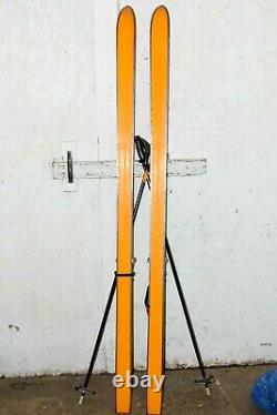 Vintage Gold-Star Ski Model Cross Country Skis Olympic XI 1972