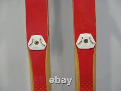 Vintage HEAD LT 188-cm Wood NORWAY Cross-Country Skis withRottefella 3-pin Binding