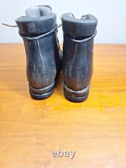 Vintage MONTELLIANA ITALY Cross Country Ski Boots Men's Size 7-1/2 M Vibram