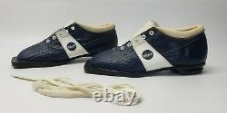 Vintage NOS 1980s Edsbyn Cross Country Ski Boots 3 Pin Size 43 US 10