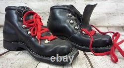 Vintage Norway Norrona Leather 3 Pin Cross Country Boots EU Size 35 US Size 5