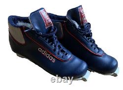 Vintage Rare Adidas Cross Country Ski Boots Size 8 Die Marke Mit Den