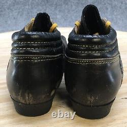 Vintage Riebers of Norway Ski Boots Womens 38 Black Cross Country Lace Up Low