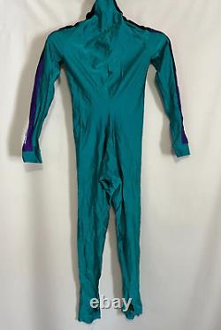 Vintage Sunbuster Ski Body Suit Unitard Womens Small medium Made In USA 90's