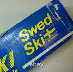 Vintage Swedski Laser Roller Ski Skates Cross Country Training Road Swed Ski