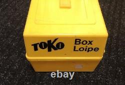 Vintage Toko Box Loipe Cross Country Ski Wax Hand Paste Klister Grundvalla