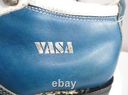 Vintage VASA All-Leather Cross-Country Nordic 3 pin Ski Boots EU Size 41 US 8