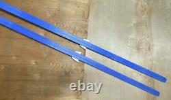 Vintage WOODEN Skis'Trak HP 9' 77 Long Downhill Cross Country Finland Made