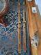 Vintage Wooden Splitkein Cross Country Skis Made In Norway, 210cm With Bindings