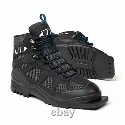 Whitewoods 301 75mm Cross Country Ski Boots Black/Grey/Blue 45