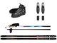 Whitewoods Whitetail Adult Metal Edge Cross Country Nnn Skis Boots Poles Package