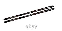 Whitewoods WHITETAIL Adult Metal Edge Cross Country Skis, Rottefella NNN Binding